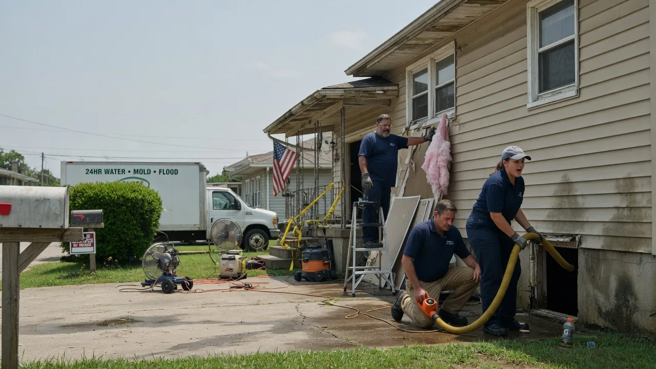 Water Damage Repair in Princeton, KS near me
